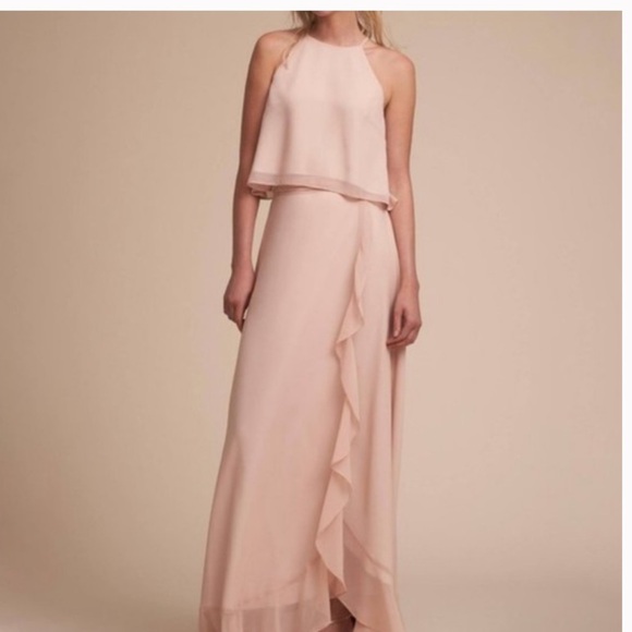 Donna Morgan x bhldn ruffle Etoile Top formal top S $200 event formal holiday - Picture 4 of 10
